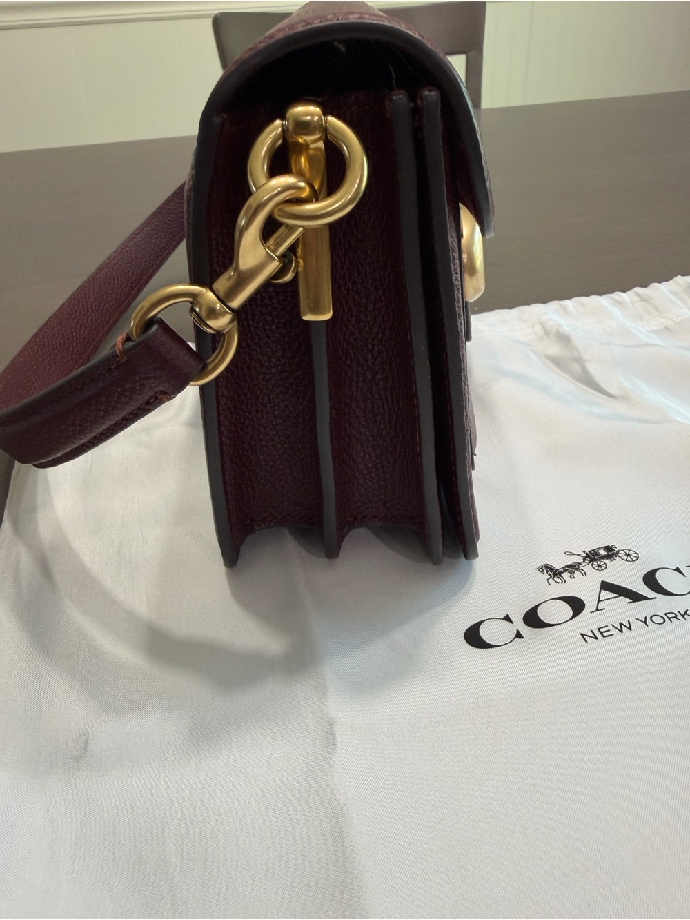 NWOT Coach Tabby 26 in Merlot - Picture 14 of 14